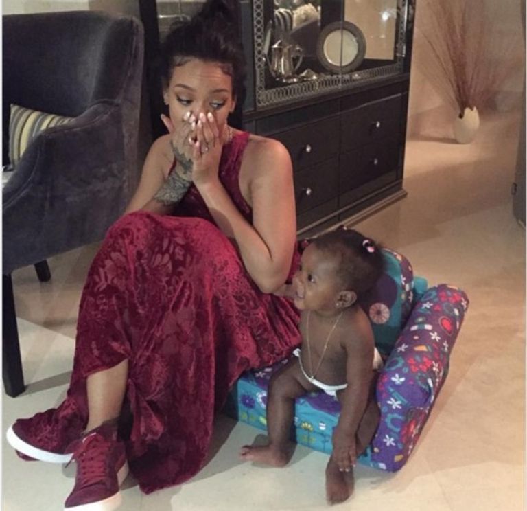 ريهانا وطفلها الأول