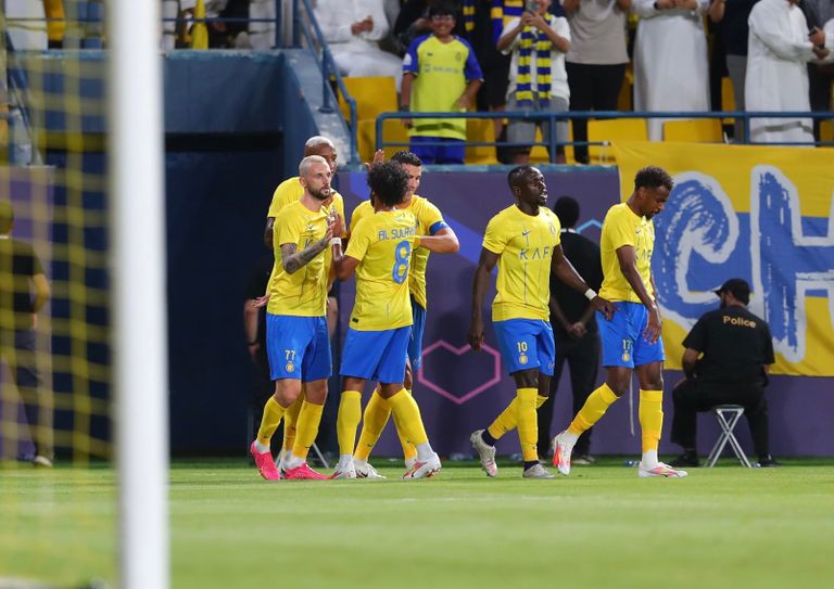 مباراة النصر وشباب الأهلي