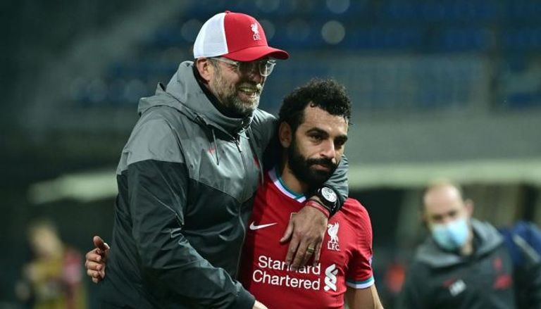 محمد صلاح لاعب ليفربول الإنجليزي