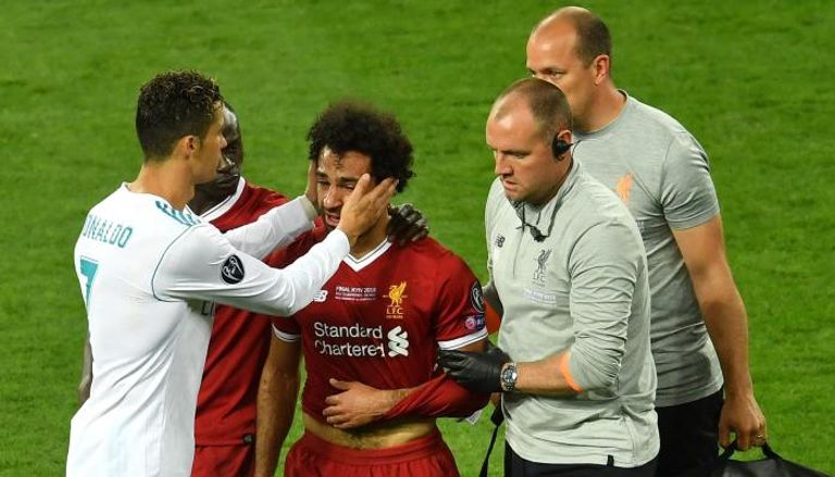 محمد صلاح وسيرجيو راموس