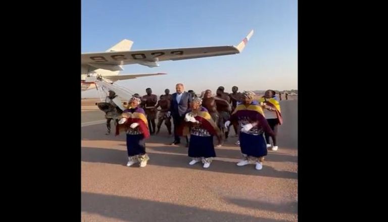 وزير الخارجية الروسي في جنوب أفريقيا