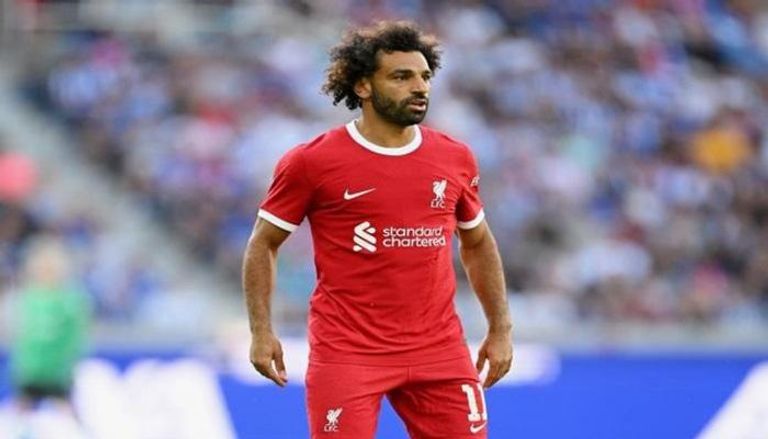 محمد صلاح لاعب ليفربول الإنجليزي