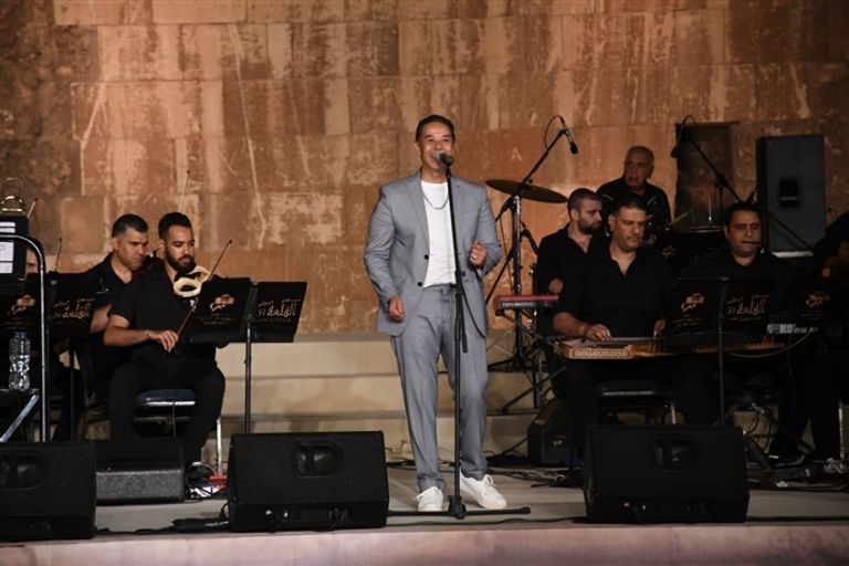 مدحت صالح خلال الحفل