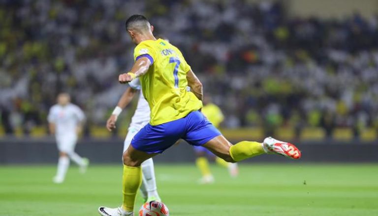 كريستيانو رونالدو من مباراة النصر والفتح