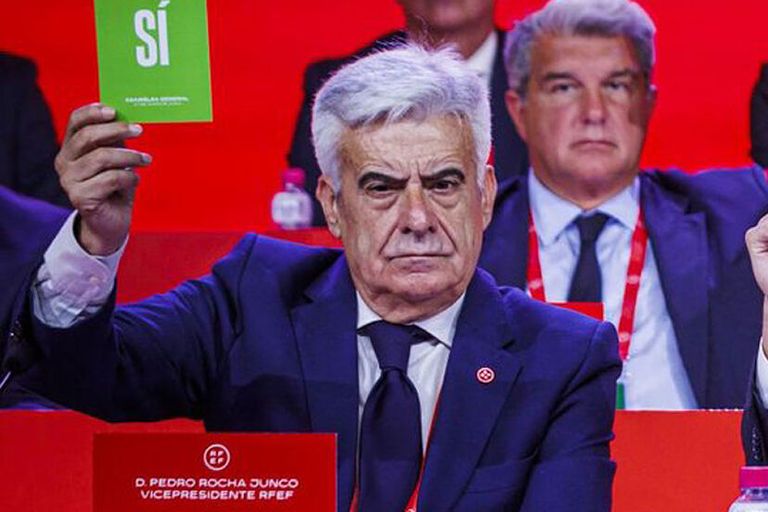 بيدرو روخا رئيس الاتحاد الإسباني المؤقت