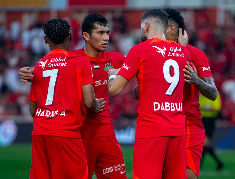 مباراة شباب الأهلي وخورفكان شباب الأهلي