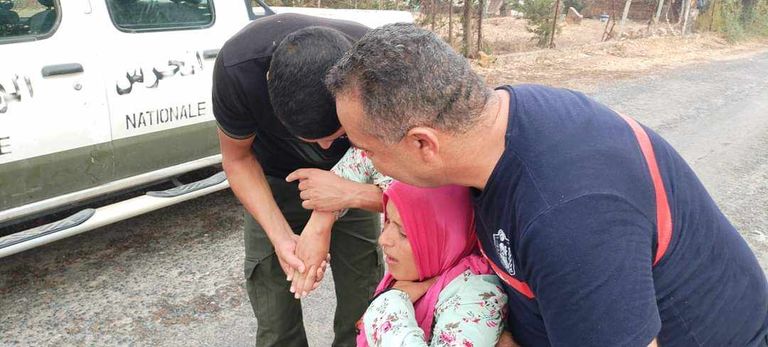 حرائق غابات محافظة جندوبة