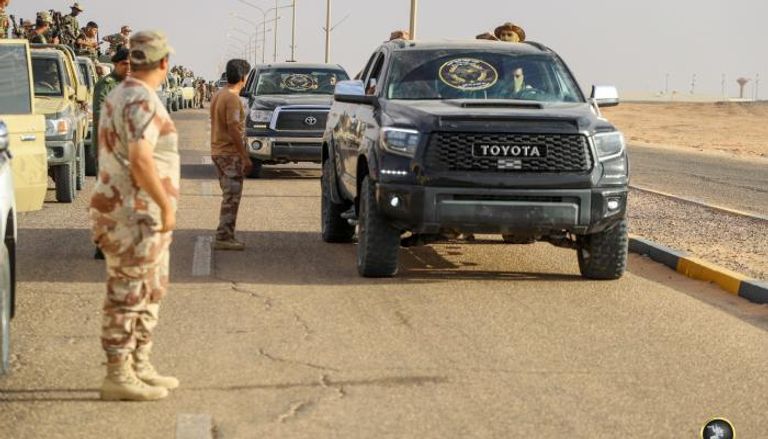 عناصر من الجيش الليبي تتمركز في الجنوب - شعبة الإعلام الحربي