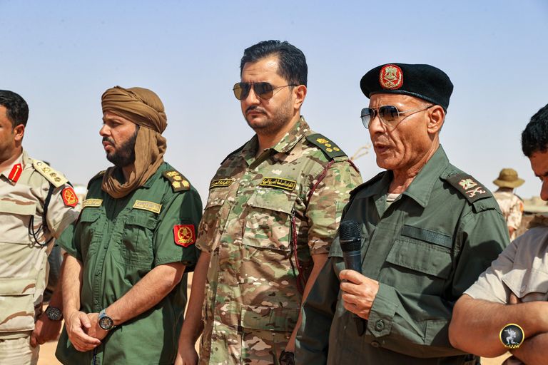 عناصر من الجيش الليبي تتمركز في الجنوب - شعبة الإعلام الحربي