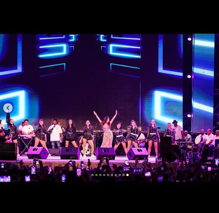 هيفاء وهبي في حفل كفر الشيخ