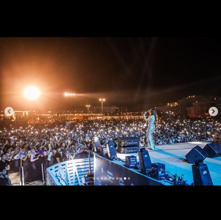 هيفاء وهبي في حفل كفر الشيخ