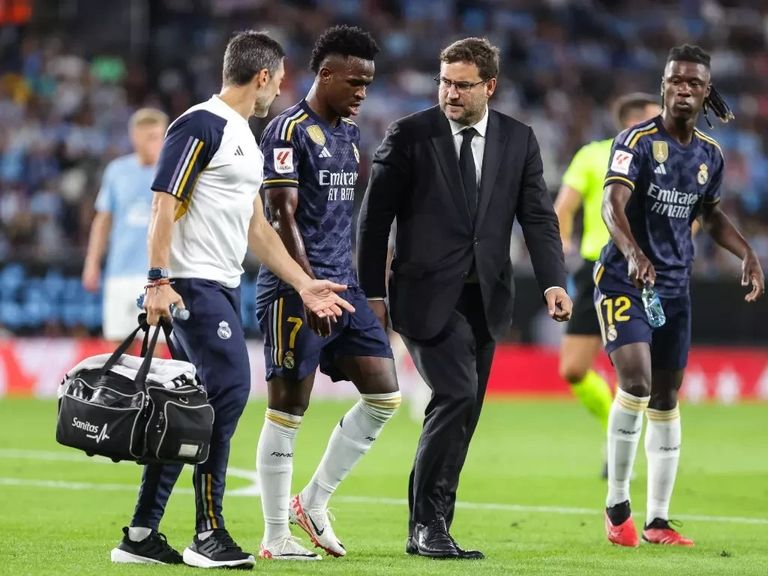 إصابة فينيسيوس جونيور نجم ريال مدريد فينيسيوس جونيور نجم ريال مدريد