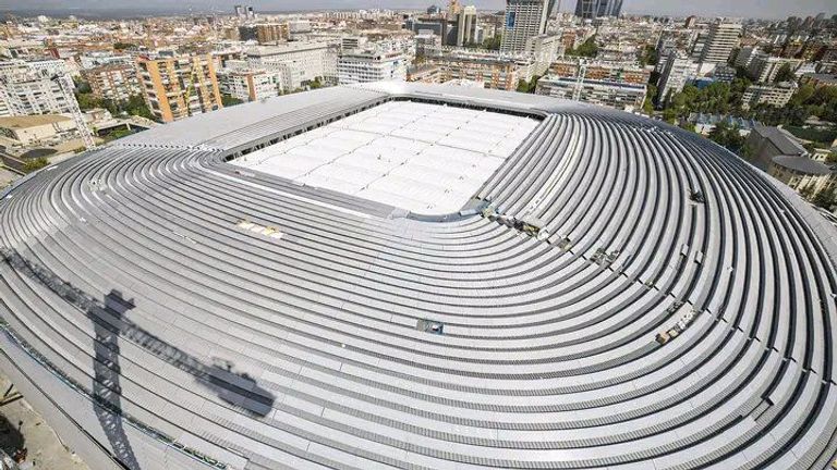 سانتياغو بيرنابيو سانتياغو برنابيو ملعب ريال مدريد