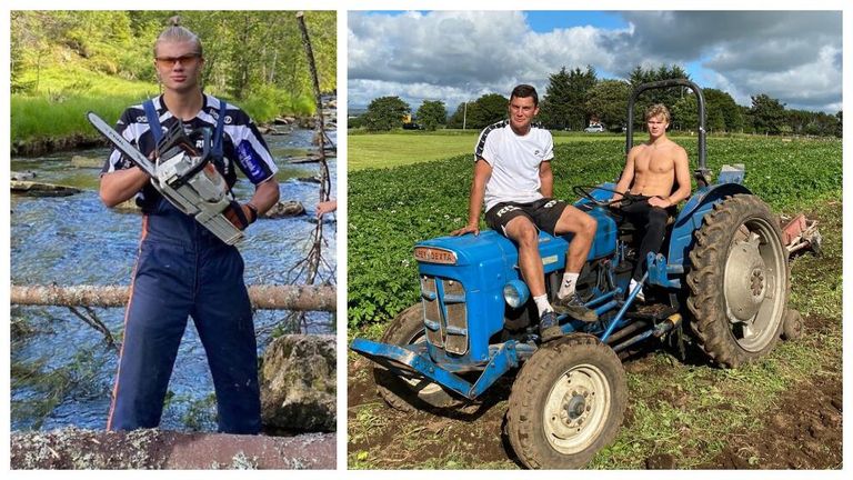 هالاند يقود جراراً النرويجي إيرلينغ هالاند