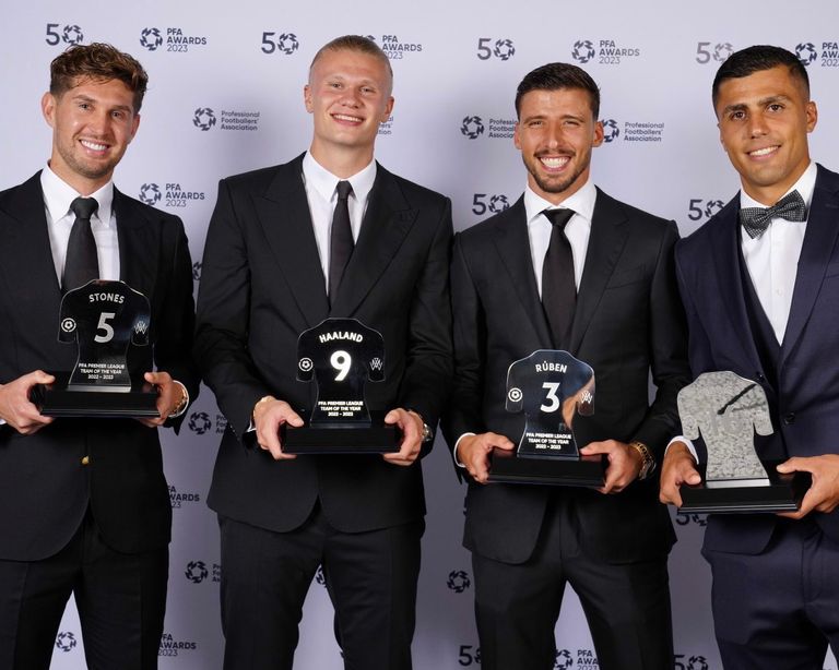 من حفل أفضل لاعب في إنجلترا