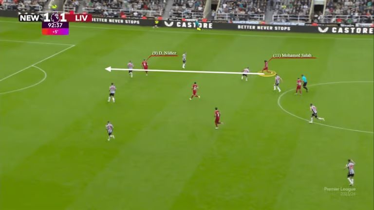 صلاح ضد نيوكاسل محمد صلاح نجم ليفربول