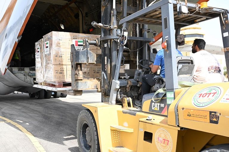 مساعدات إماراتية لمدينة أمدجراس التشادية