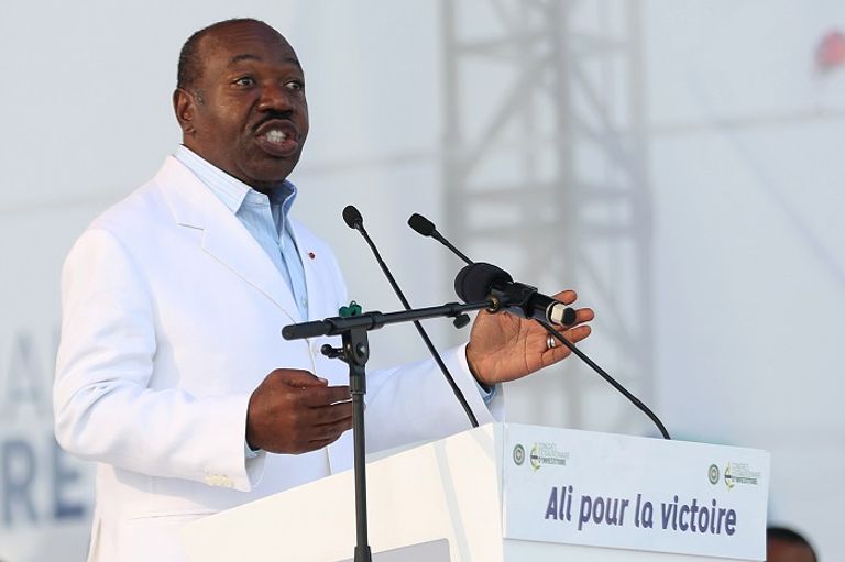 علي بونغو رئيس الغابون علي بونغو