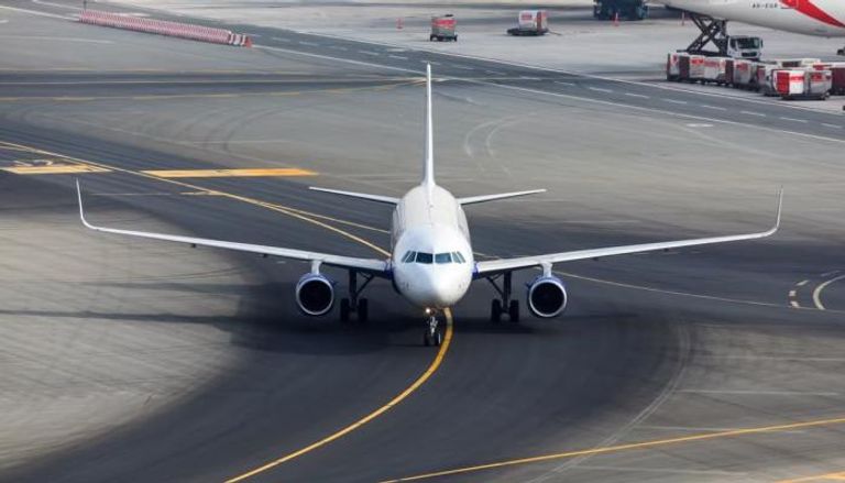 طائرة في مطار لوساكا 