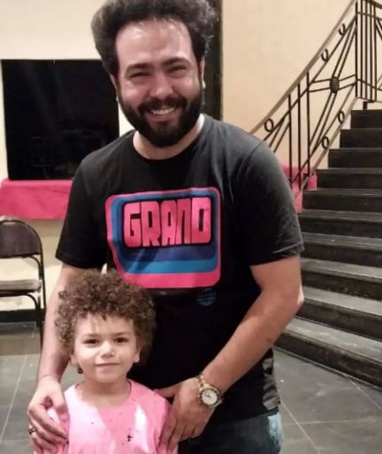 الممثل الطفل رابي أحمد