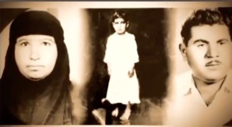 الشاعر كريم العراقي في طفولته الشاعر كريم العراقي