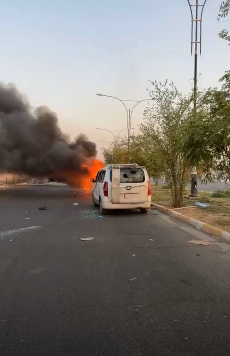 جانب من مظاهرات الأكراد في كركوك