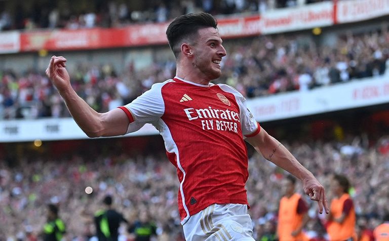 ديكلان رايس نجم أرسنال أرسنال الإنجليزي