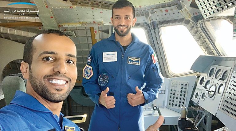 رائد الفضاء الإماراتي هزاع المنصوري - أرشيفية