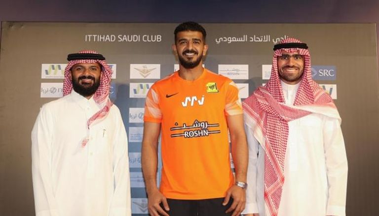 عبدالله المعيوف حارس الاتحاد السعودي