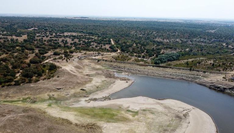 الجفاف في بحيرة "كرم الدين"