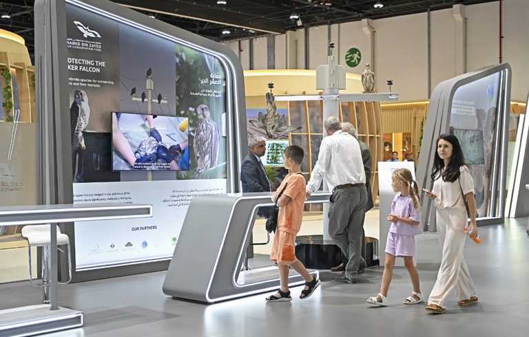 منصّة الاستدامة بمعرض أبوظبي الدولي للصيد 2023