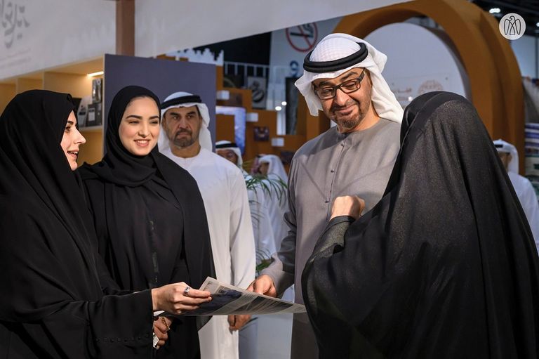 الشيخ محمد بن زايد آل نهيان في معرض أبوظبي للصيد والفروسية الشيخ محمد بن زايد آل نهيان في معرض أبوظبي للصيد والفروسية