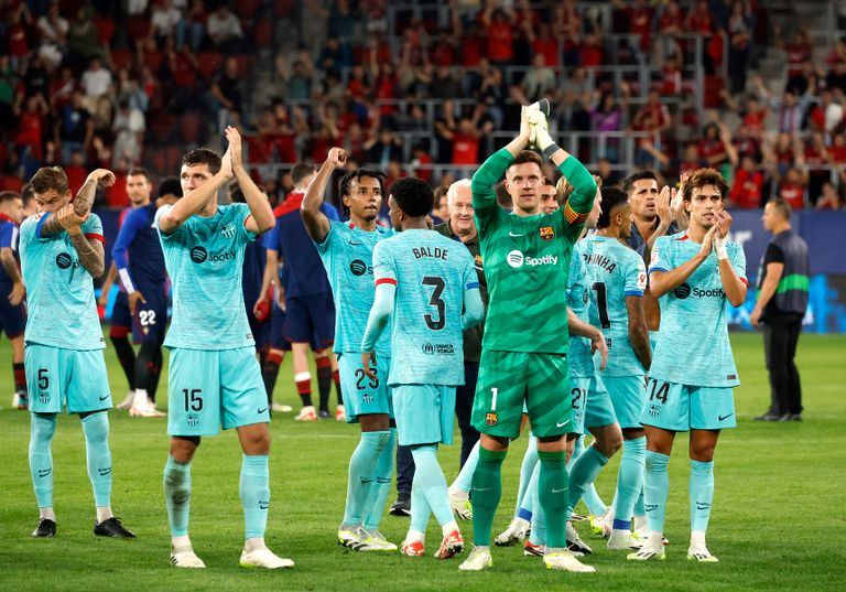 أوساسونا ضد برشلونة 