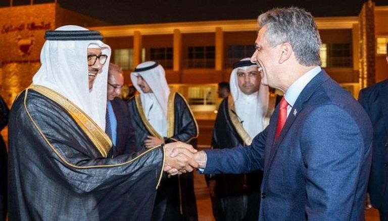 وزير خارجية البحرين يستقبل نظيره الإسرائيلي
