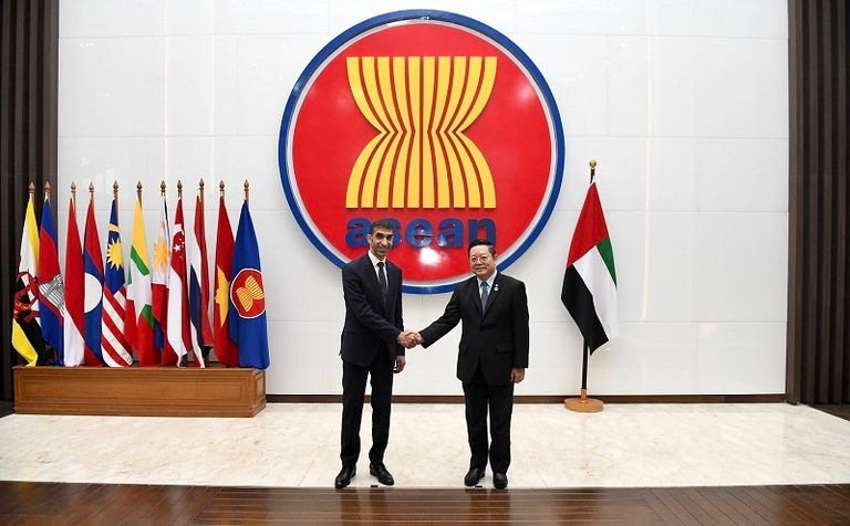 الدكتور ثاني بن أحمد الزيودي وزير الدولة الإماراتي للتجارة الخارجية