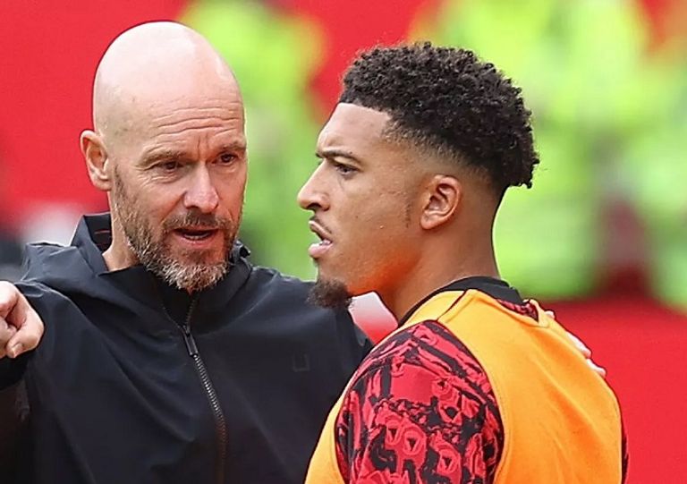 سانشو وتين هاغ سفيان أمرابط لاعب مانشستر يونايتد الجديد