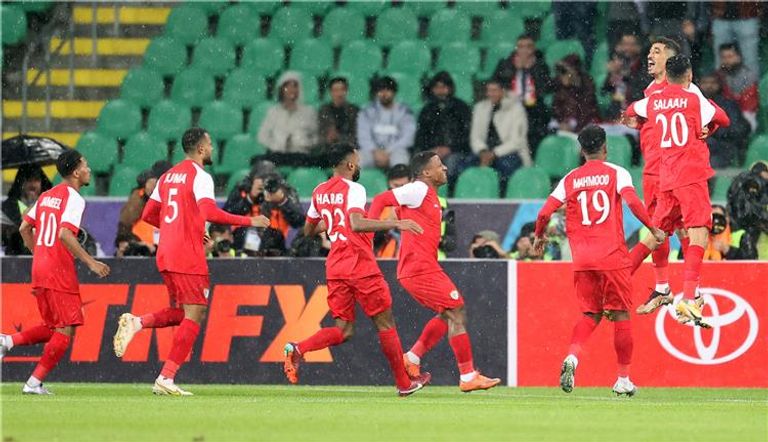 منتخب عمان منتخب فلسطين