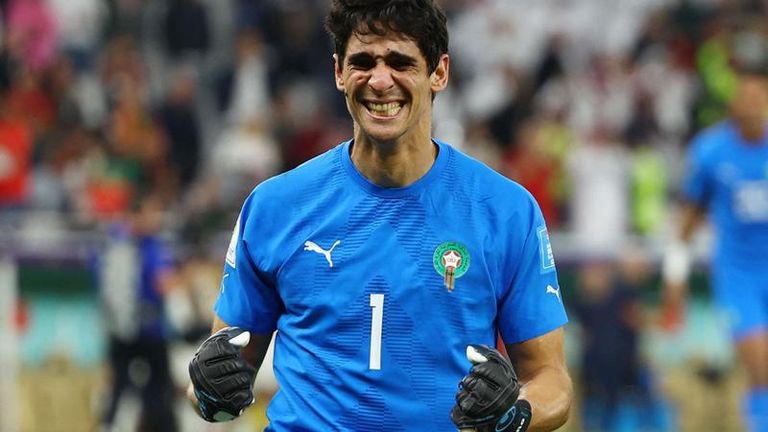 ياسين بونو المغرب وكرواتيا - كأس العالم 2022