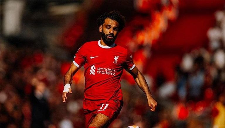 محمد صلاح لاعب ليفربول الإنجليزي