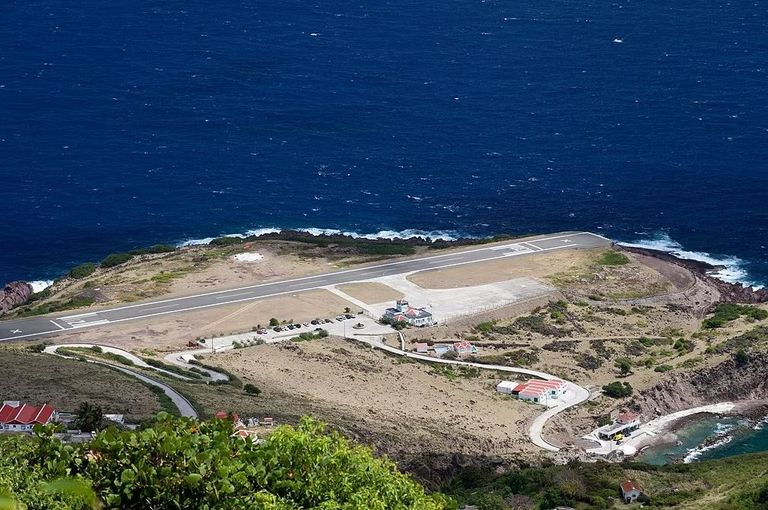 مطار سابا (البحر الكاريبي الهولندي)- simpleflying مطار لوكلا- simpleflying