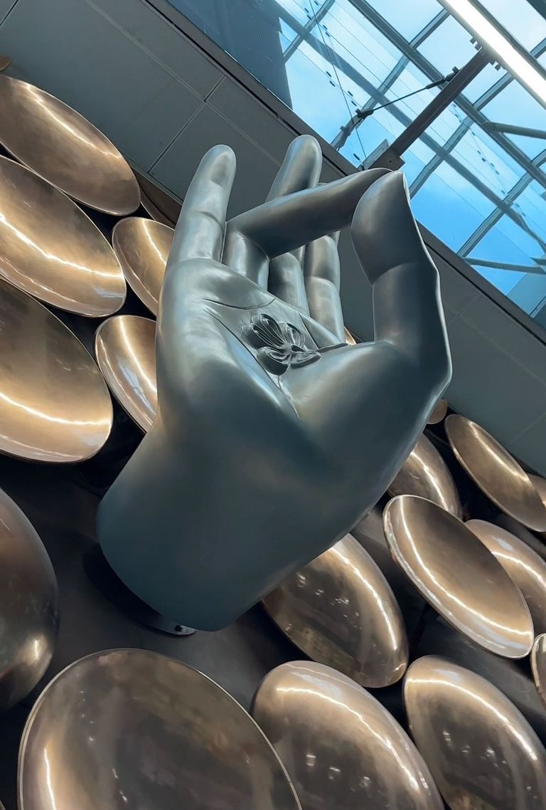 جدارية الهاسترا مودراس