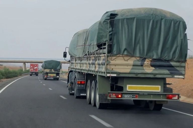 آثار الزلزال المدمر