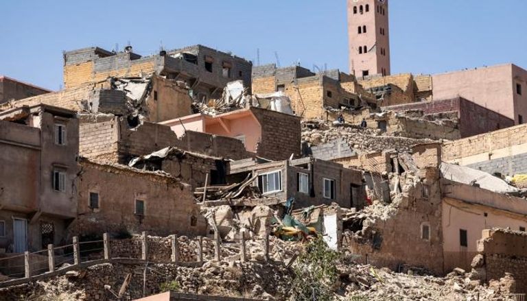 زلزال المغرب يخلف دمارا