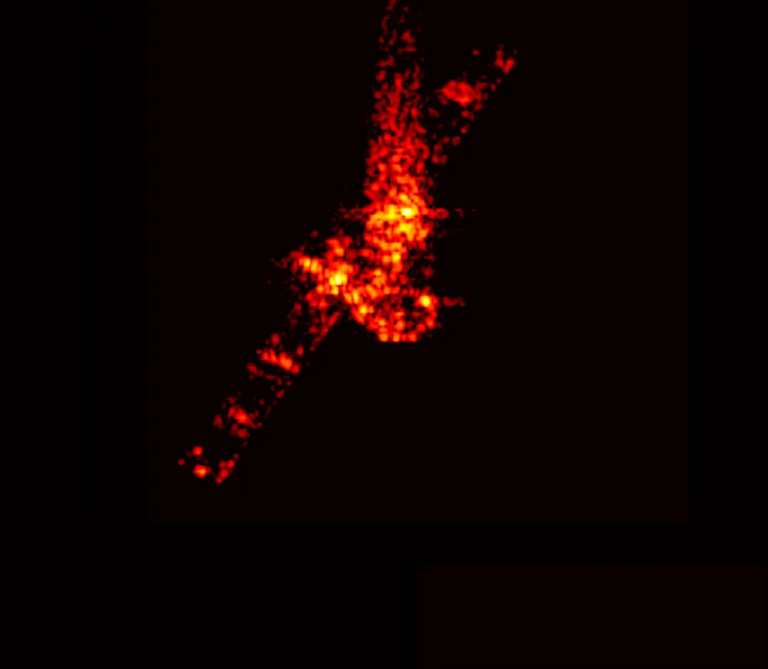 قمر صناعي محترق - أرشيفية