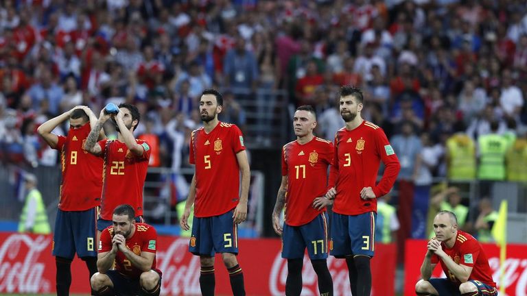 منتخب إسبانيا في كأس العالم 2018 منتخب إسبانيا في كأس العالم 2018
