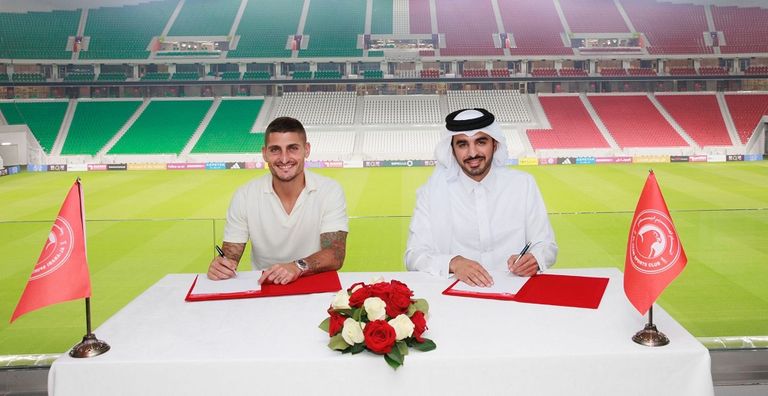 ماركو فيراتي ينضم إلى العربي القطري ماركو فيراتي ينضم إلى العربي القطري