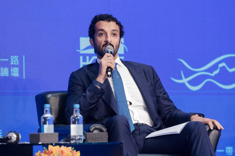 جانب من قمة "الحزام والطريق" جانب من قمة