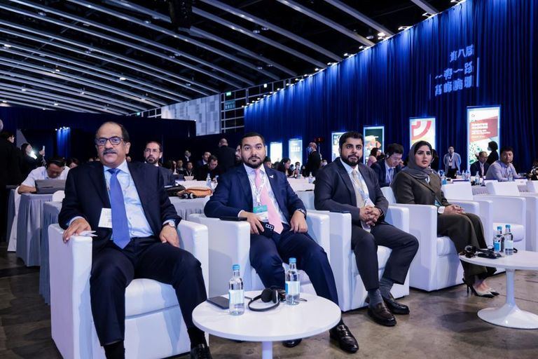 جانب من قمة "الحزام والطريق" جانب من قمة