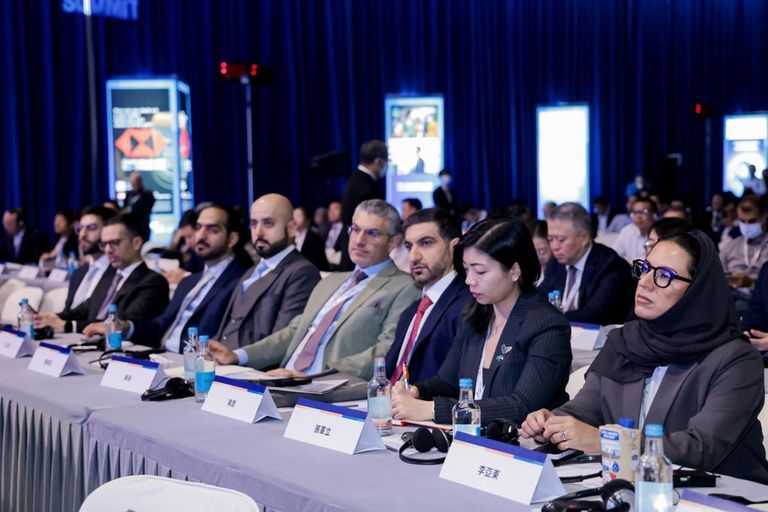 جانب من قمة "الحزام والطريق" جانب من قمة