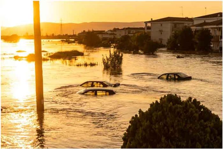 آثار العاصفة دانيال في ليبيا
